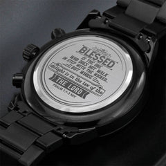 Blessed Is the One (Psalm 11-3 NIV) – Men's Watch